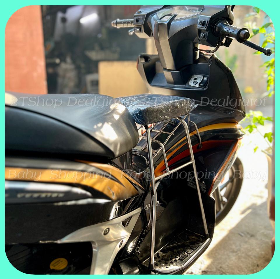 Ghế Đôn Ngồi Xe Máy Cho Bé Trên 2 Tuổi - Dành Cho Xe AB(AirBlade), PCX, NVX, Nouvo, Hayate-duoc-ban-tai-2TShop.Dealgiatot