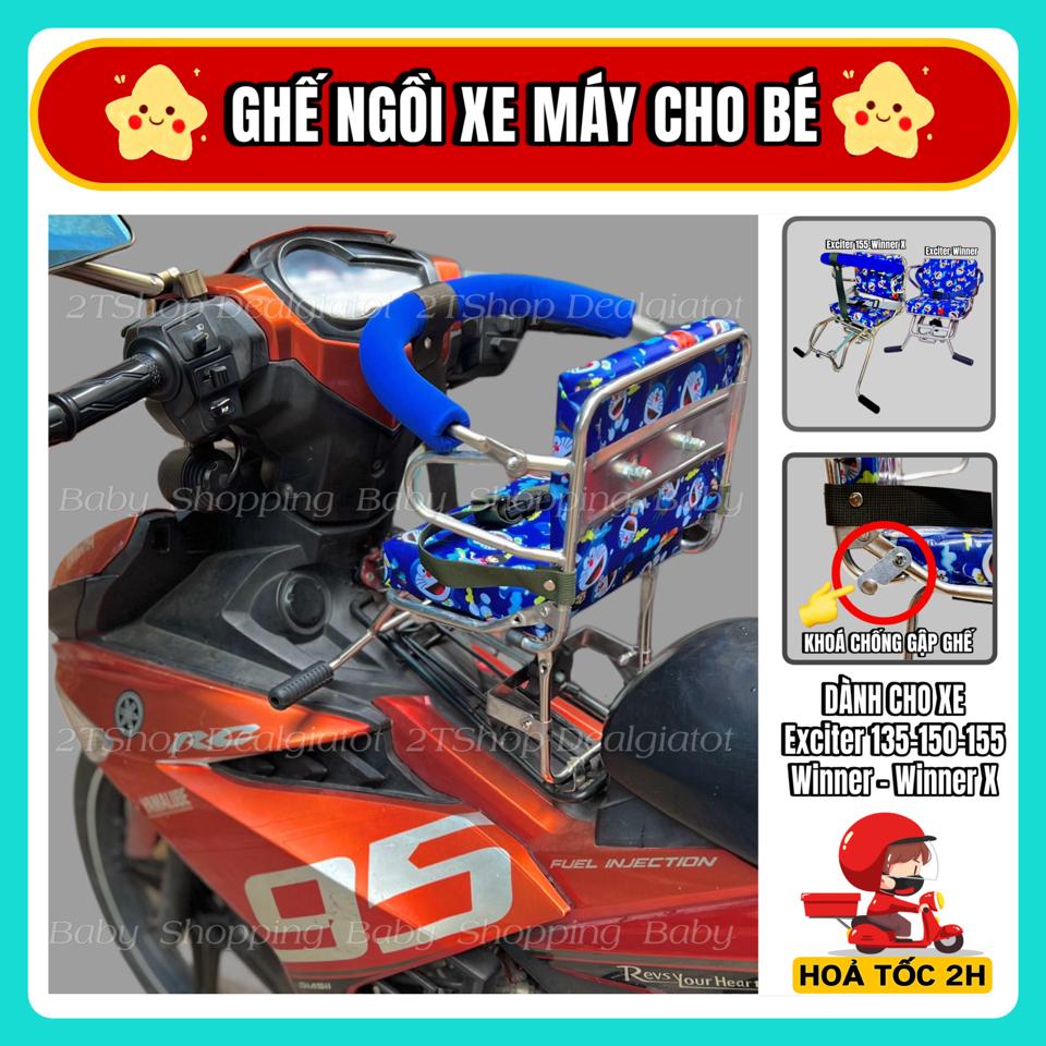 Ghế Ngồi Xe Máy Cho Bé Dưới 2 Tuổi - Dành Cho Xe Winner, Exciter(135-150) Winner X, Exciter 155, SATRIA, RAIDER Sao chép-duoc-ban-tai-2TShop.Dealgiatot