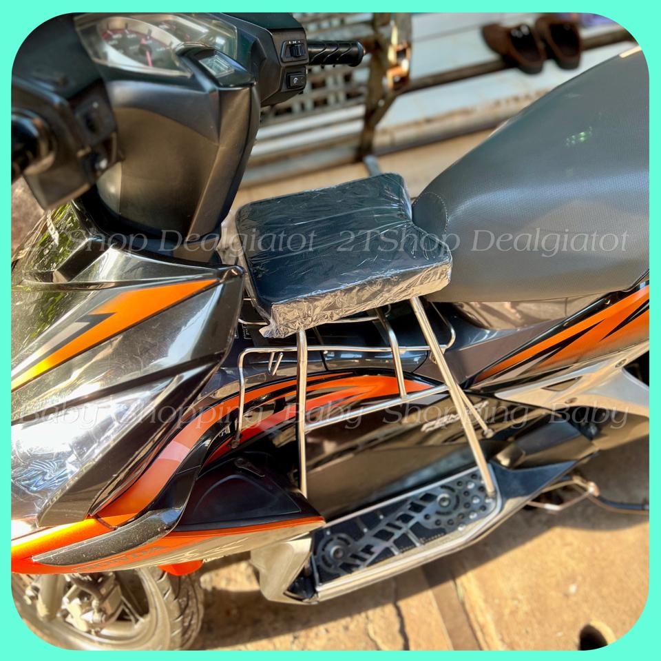 Ghế Đôn Ngồi Xe Máy Cho Bé Trên 2 Tuổi - Dành Cho Xe AB(AirBlade), PCX, NVX, Nouvo, Hayate-duoc-ban-tai-2TShop.Dealgiatot