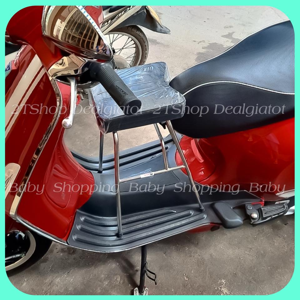 Ghế Đôn Ngồi Xe Máy Cho Bé Trên 2 Tuổi - Dành Cho Xe Vespa LX, Vespa Sprint, Vespa GTS, Vespa Primavera-duoc-ban-tai-2TShop.Dealgiatot