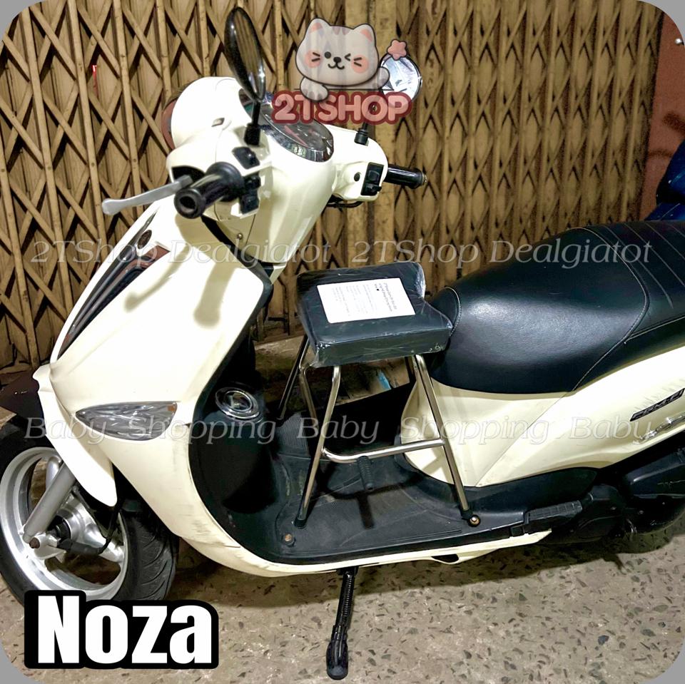 Ghế Đôn Ngồi Xe Máy Cho Bé Trên 2 Tuổi - Dành Cho Xe Noza, Zip, Fazzio, Attila - LOẠI INOX DÀY Sao chép-duoc-ban-tai-2TShop.Dealgiatot