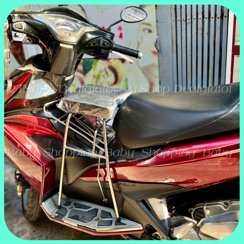 Ghế Đôn Ngồi Xe Máy Cho Bé Trên 2 Tuổi - Dành Cho Xe AB(AirBlade), PCX, NVX, Nouvo, Hayate-duoc-ban-tai-2TShop.Dealgiatot