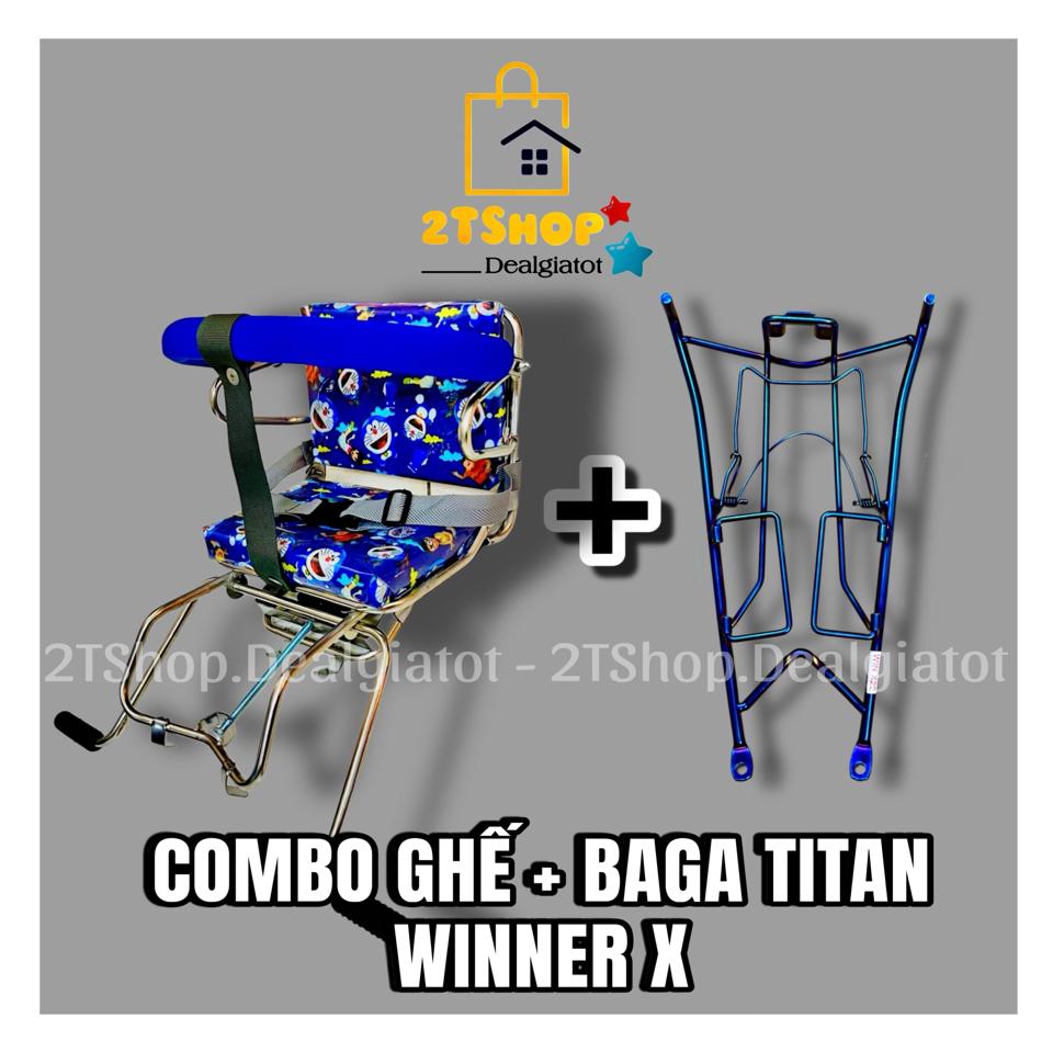 Combo Baga Và Ghế Đi Xe Cho Bé Dành Cho Xe Exciter(135-150-155), Winner, Winner X-duoc-ban-tai-2TShop.Dealgiatot
