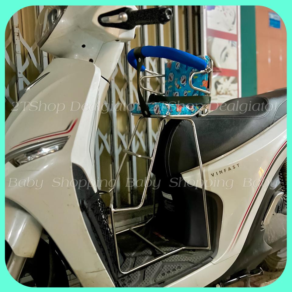Ghế Ngồi Xe Máy Cho Bé Dưới 2 Tuổi - Dành Cho Xe Máy Điện FELIZ VINFAST, KLARA, EVO-duoc-ban-tai-2TShop.Dealgiatot