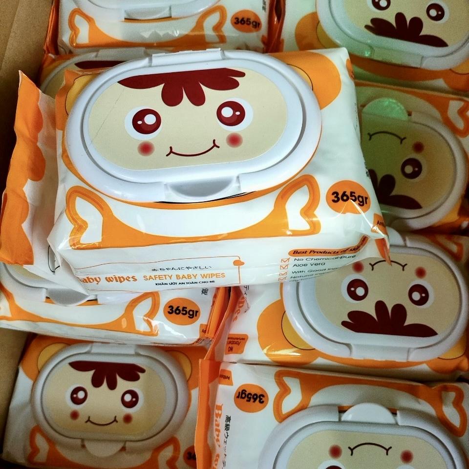 Khăn Uớt Cao Cấp Baby Wipes SAFETY Không Mùi An Toàn Cho Da Nhạy Cảm - 365Gram-duoc-ban-tai-2TShop.Dealgiatot