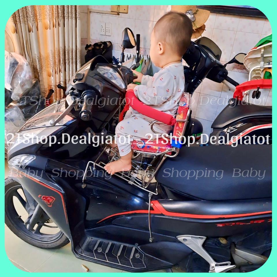 Ghế Ngồi Xe Máy Cho Bé Dưới 2 Tuổi - Dành Cho Xe AB(AirBlade), PCX, NVX-duoc-ban-tai-2TShop.Dealgiatot