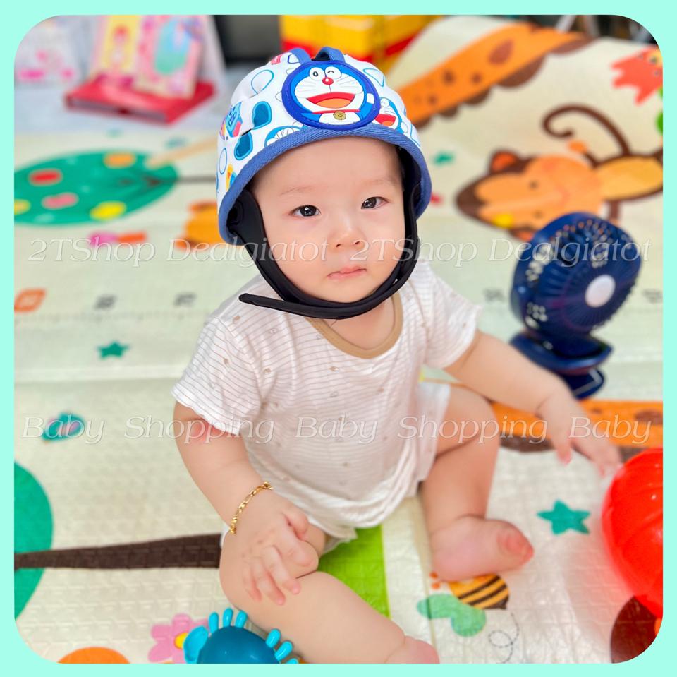 Nón Bảo Hiểm Cao Cấp Cho Bé Siêu Nhẹ Thoáng Khí- TẶNG KÈM KÍNH CHẮN BỤI - Bảo Vệ Đầu Cho Bé Tập Đi Tập Bò - HÀNG LOẠI 1-duoc-ban-tai-2TShop.Dealgiatot