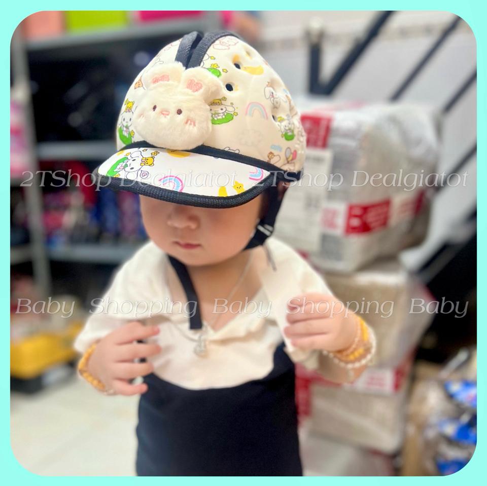 Nón Bảo Hiểm Cao Cấp Cho Bé Siêu Nhẹ Thoáng Khí- TẶNG KÈM KÍNH CHẮN BỤI -Bảo Vệ Đầu Cho Bé Tập Đi Tập Bò - HÀNG LOẠI 1-duoc-ban-tai-2TShop.Dealgiatot