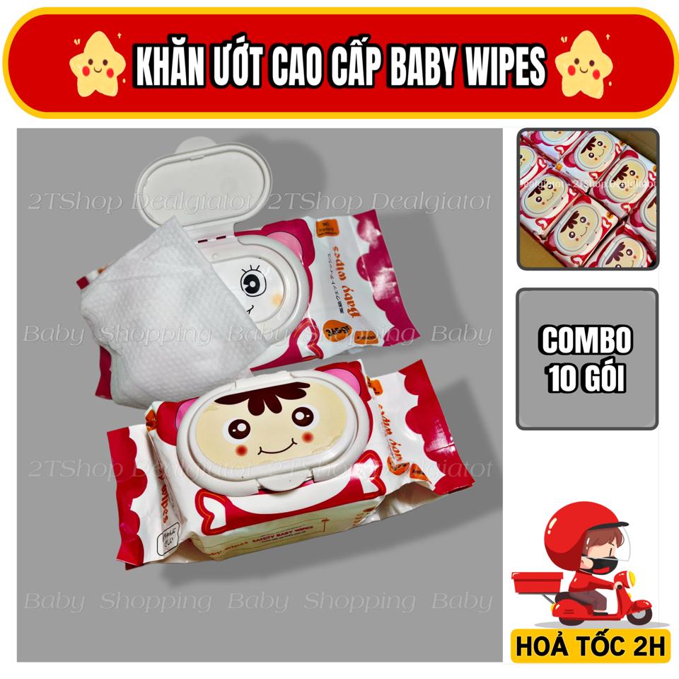 Khăn Uớt Cao Cấp Baby Wipes SAFETY Không Mùi An Toàn Cho Da Nhạy Cảm - 365Gram-duoc-ban-tai-2TShop.Dealgiatot