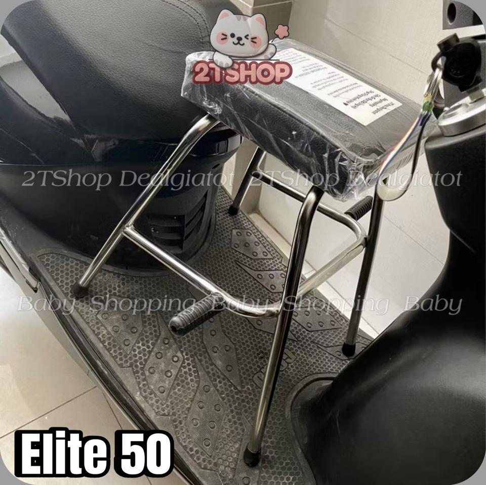 Ghế Đôn Ngồi Xe Máy Cho Bé Trên 2 Tuổi - Dành Cho Xe Lead,SCR,Spacy,Mio,Acruzo,Scoopy, Latte,Elite  - LOẠI INOX DÀY Sao chép-duoc-ban-tai-2TShop.Dealgiatot