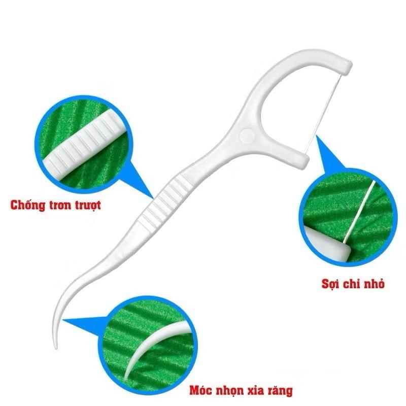 Combo 2 Hộp Tăm Chỉ Nha Khoa Tiệt Trùng Hộp 50 Cái-duoc-ban-tai-2TShop.Dealgiatot