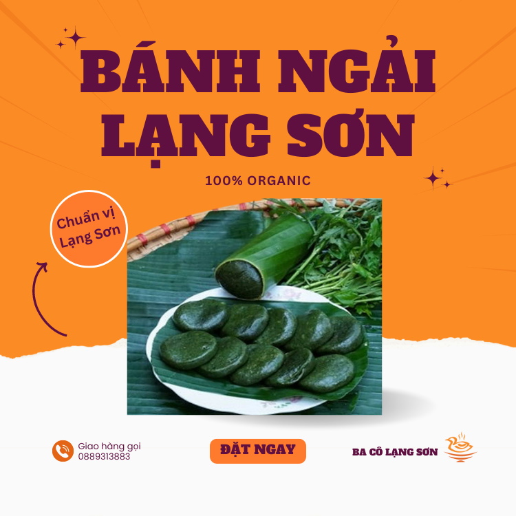 Bánh Ngải Set 10 cái-duoc-ban-tai-Ba Cô Lạng Sơn