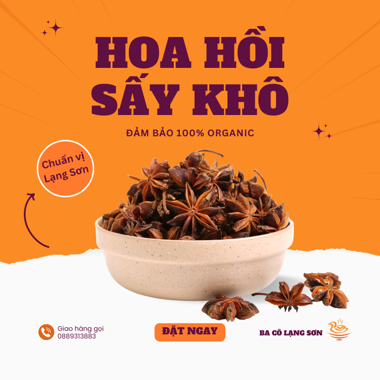 Hoa Hồi Khô Túi 100g-duoc-ban-tai-Ba Cô Lạng Sơn