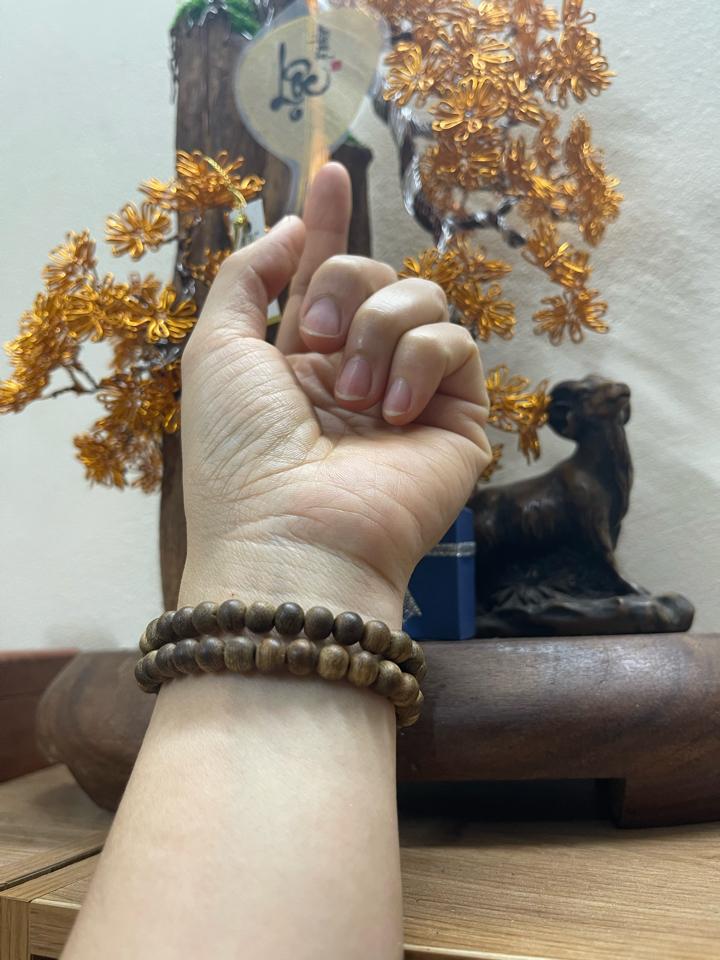 Vòng trầm 2 quấn 54 hạt 6mm -duoc-ban-tai-TRẦM HƯƠNG DADA