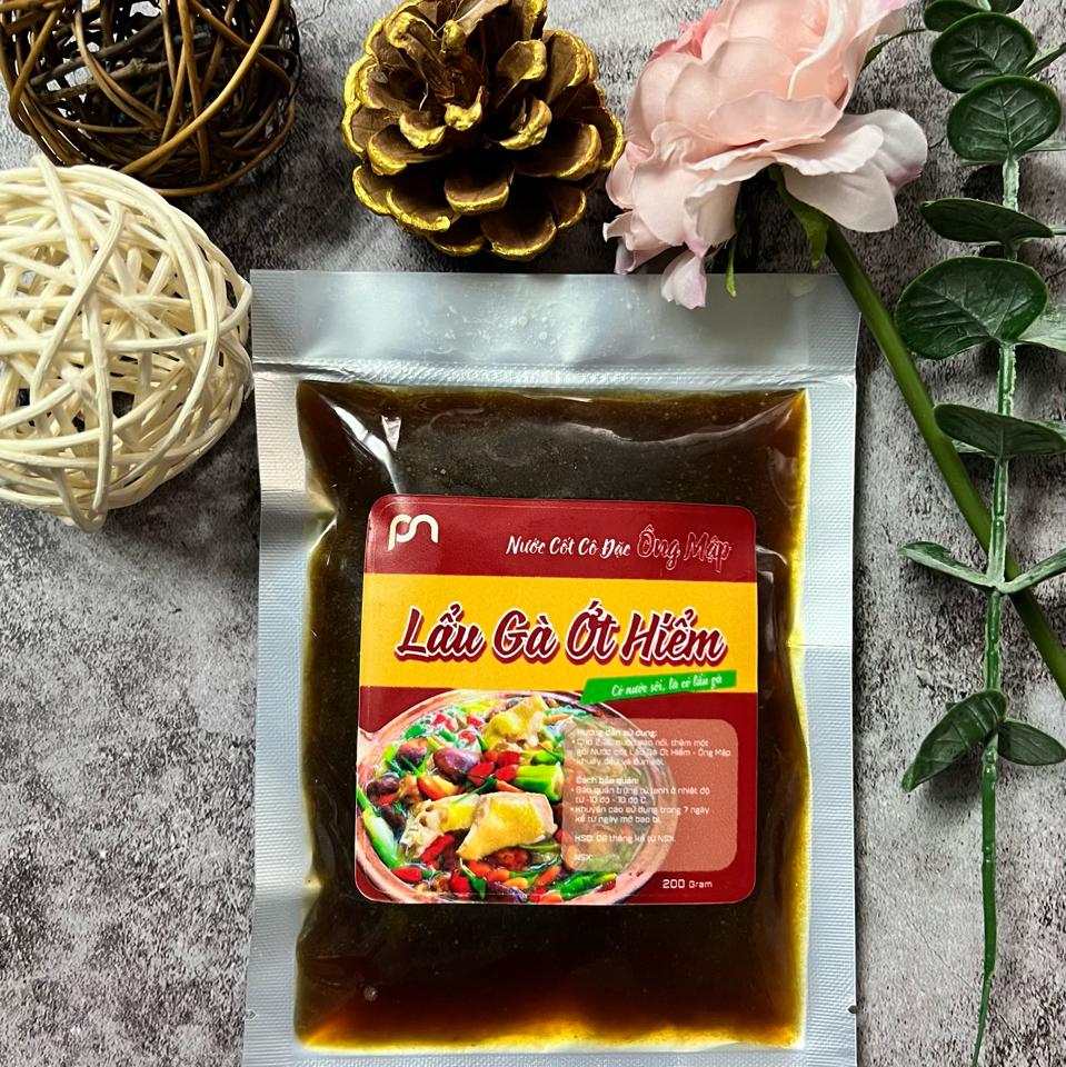 Nước Cốt Lẩu Gà Tiềm Ớt Hiểm 200gr-duoc-ban-tai-Há Cảo Xuất Khẩu
