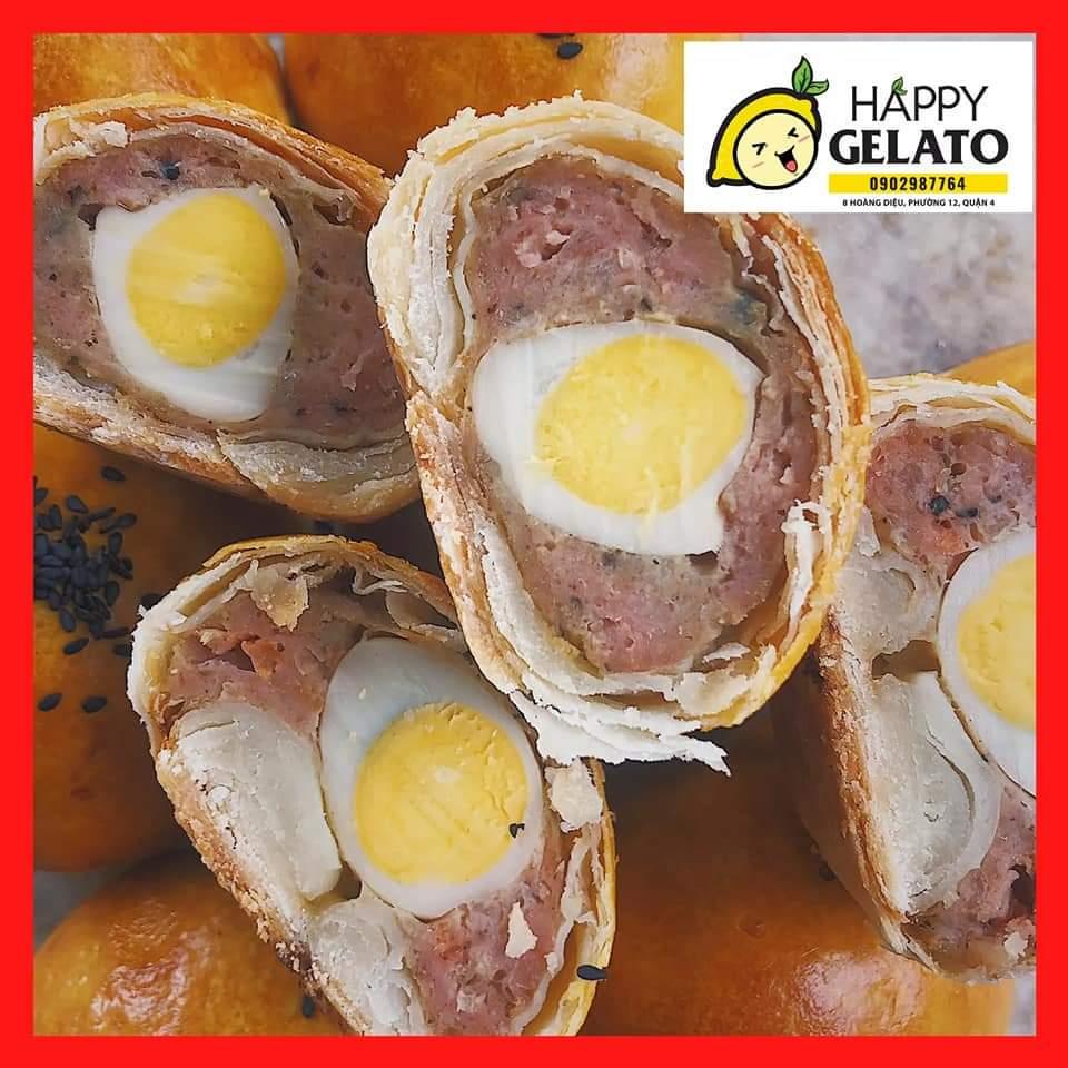 Bánh bao nướng bò sốt tiêu xanh trứng cút-duoc-ban-tai-Há Cảo Xuất Khẩu