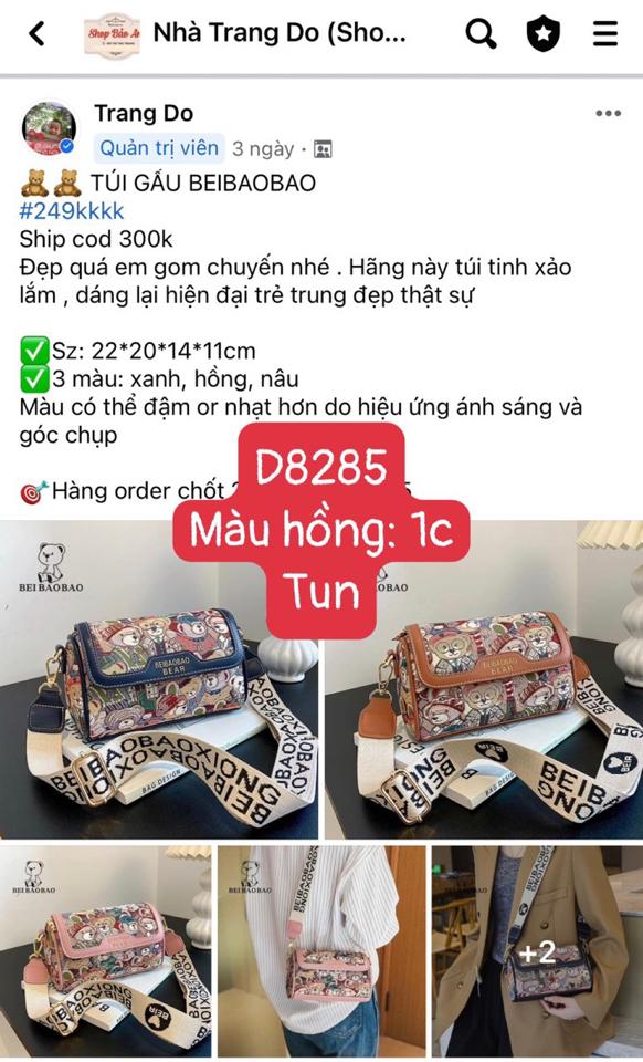 Túi Gấu BieBaoBao (TH8285)-duoc-ban-tai-Trang Do