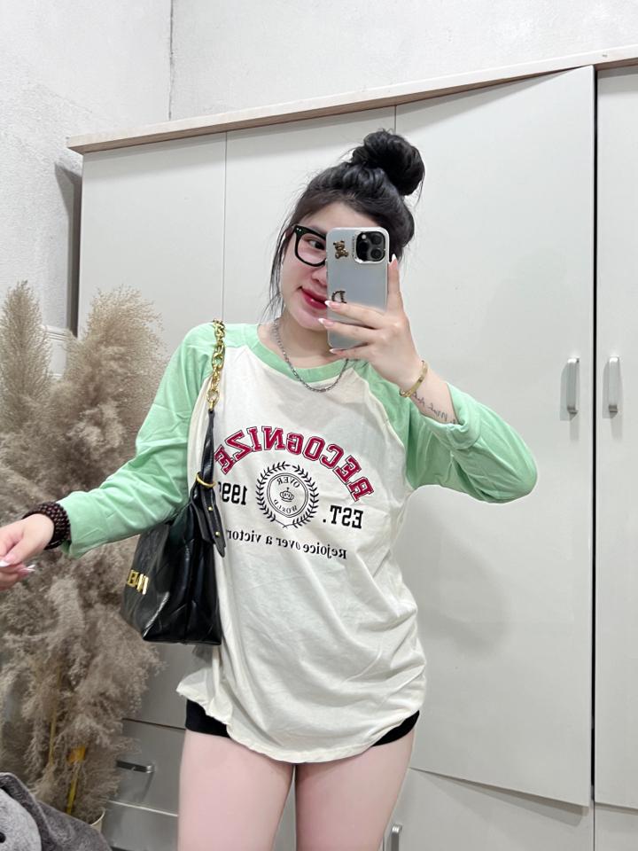 Áo tay phối m43-duoc-ban-tai-Minh Thư Store