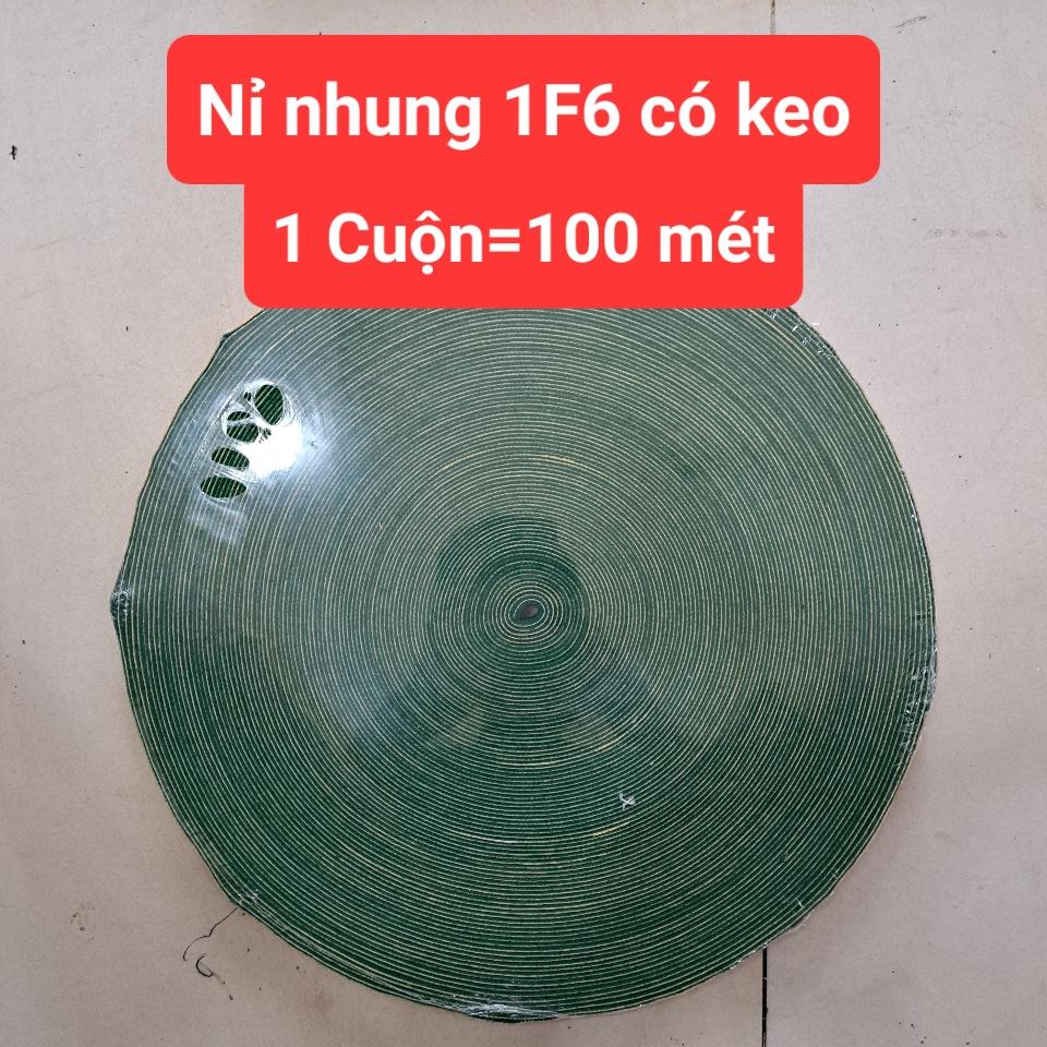 Nỉ nhung xanh bản 1F6 có keo, QA 02/23-duoc-ban-tai-Hồng Đức