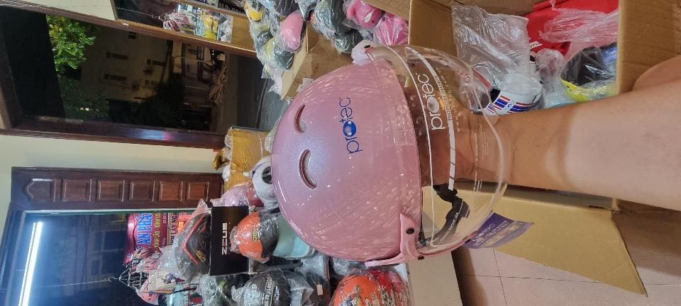 Trẻ e Protec chính hãng -duoc-ban-tai-Mũ bảo hiểm chính hãng DTS