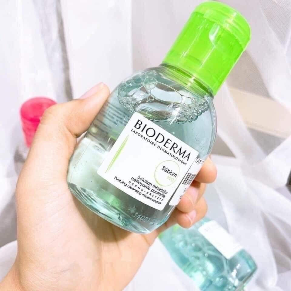 Tẩy trang bioderma mini 100ml hồng-duoc-ban-tai-Nhà mít