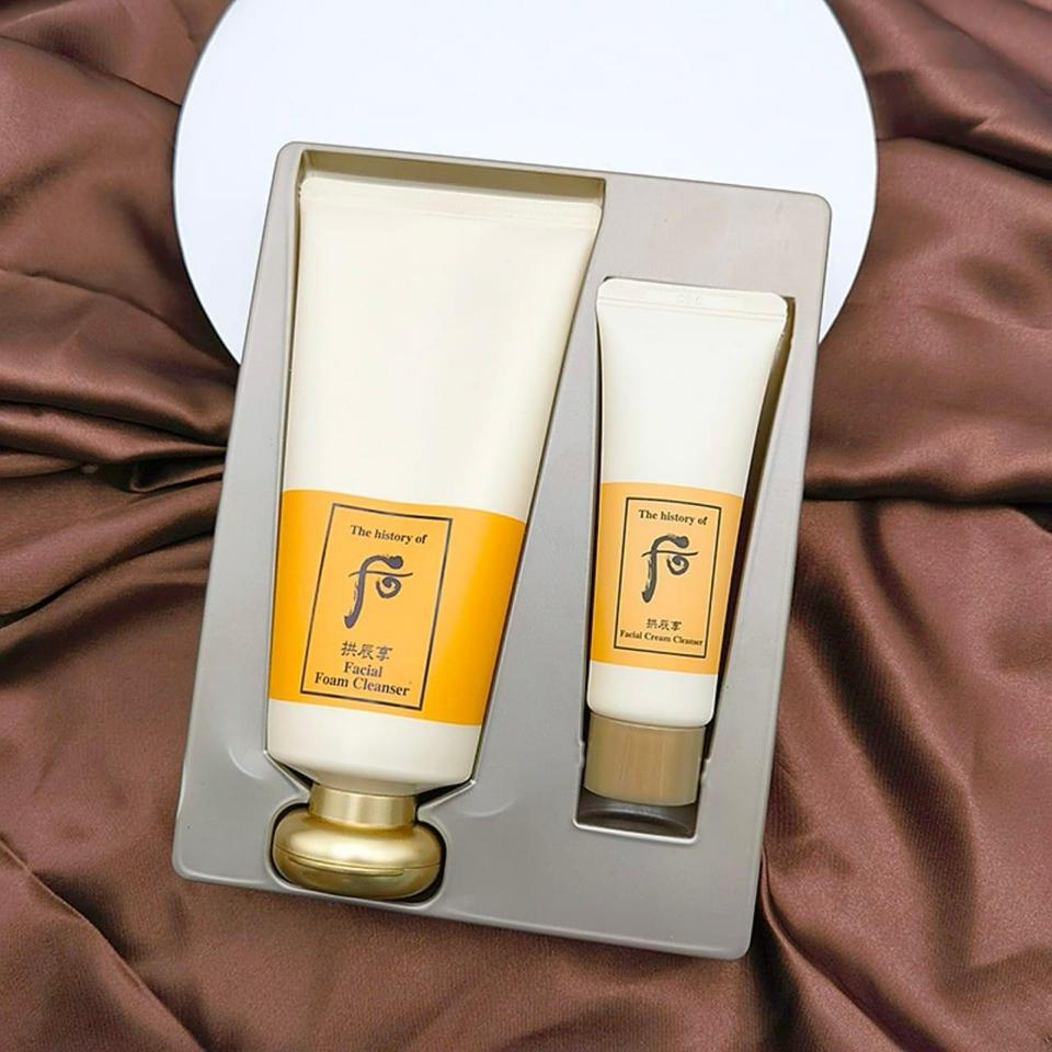 Set SRM Whoo vàng 180ml kèm tẩy trang 40ml-duoc-ban-tai-Nhà mít
