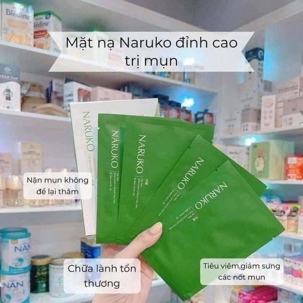 Mặt nạ Naruko tràm trà 8 miếng-duoc-ban-tai-Nhà mít