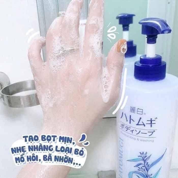 Sữa tắm trắng da Hatomugi Nhật-duoc-ban-tai-Nhà mít