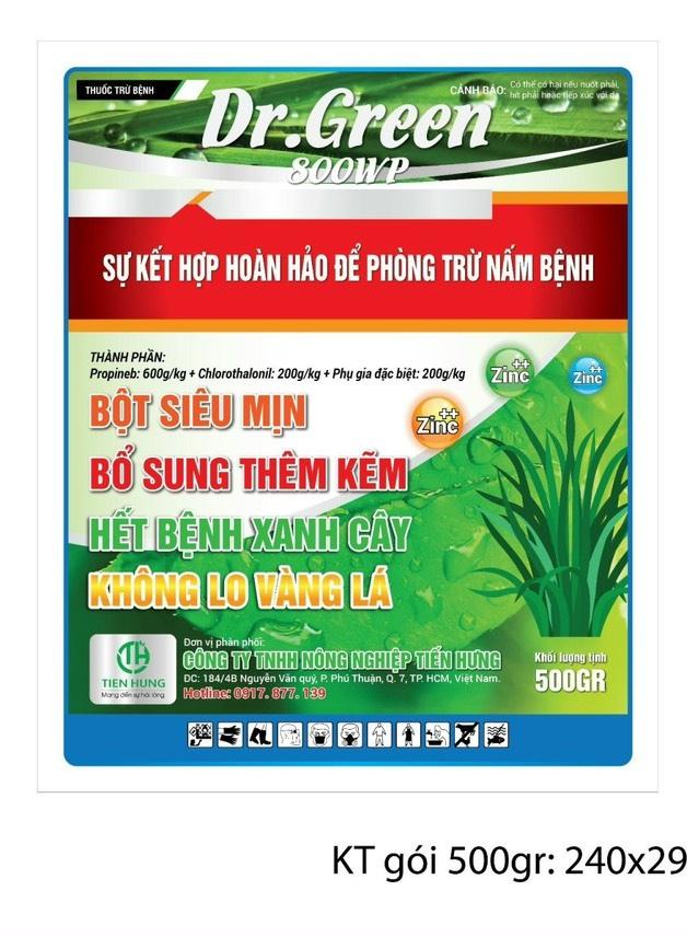 Dr. Green-duoc-ban-tai-VTNN Quang Trung