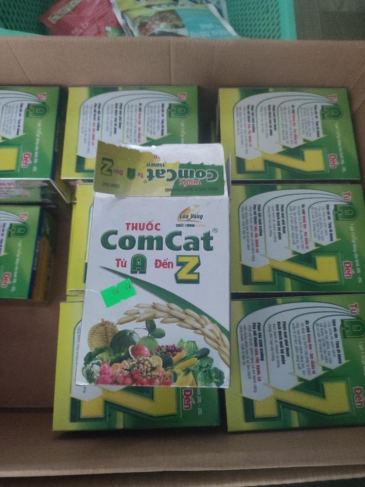 Comcat lúa vàng-duoc-ban-tai-VTNN Quang Trung