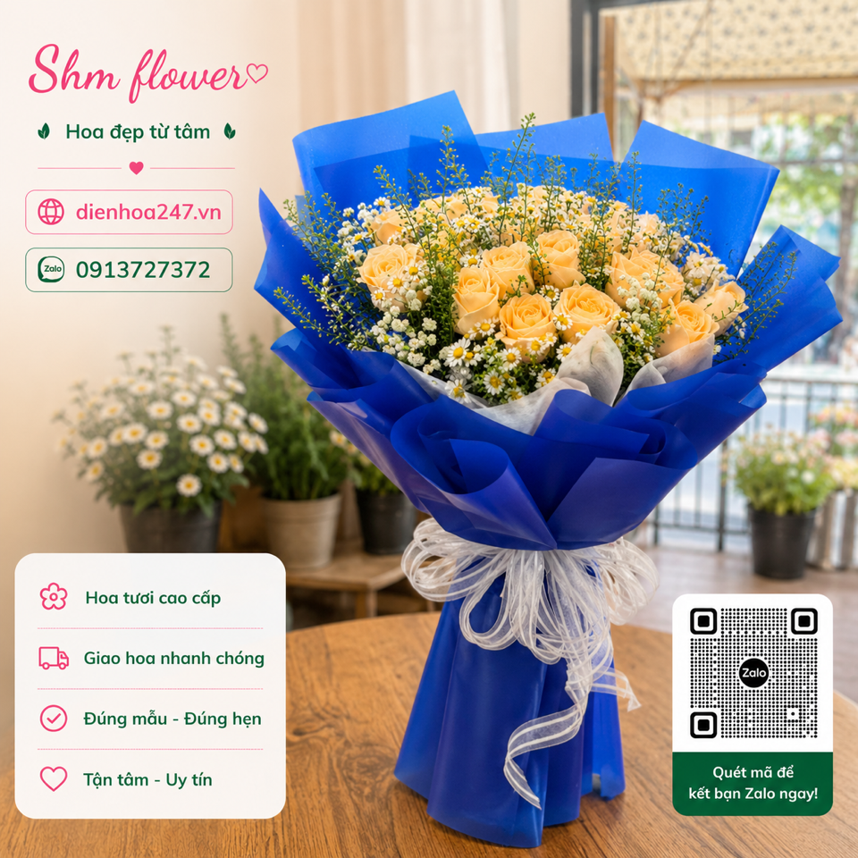 Bó hoa chúc mừng 33-duoc-ban-tai-Dịch vụ Điện hoa toàn quốc
