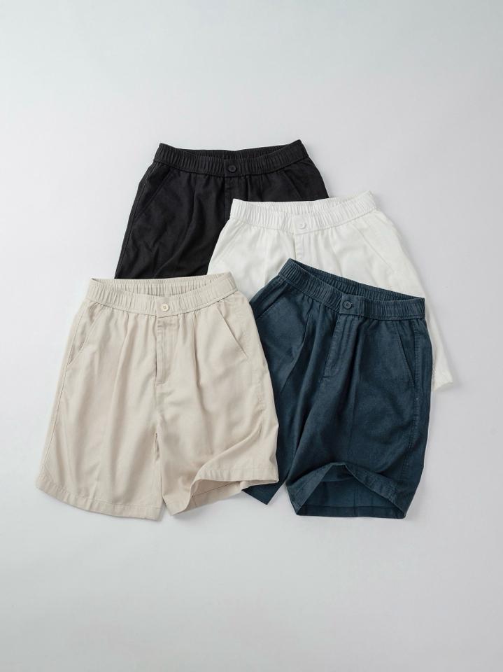 Short kaki chun trơn DNST 5821-duoc-ban-tai-𝗚𝗜𝗡 𝗕𝗢𝗨𝗧𝗜𝗤𝗨𝗘