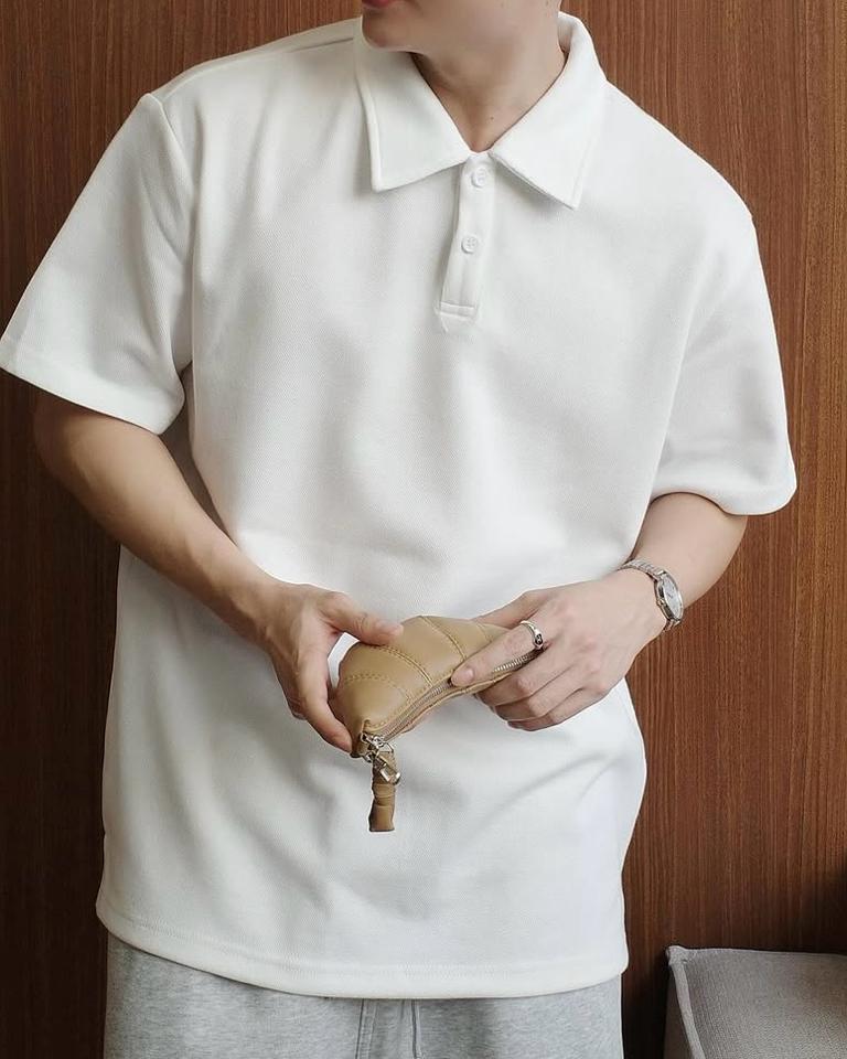 Áo polo trơn oversize GIN 7067-duoc-ban-tai-𝗚𝗜𝗡 𝗕𝗢𝗨𝗧𝗜𝗤𝗨𝗘