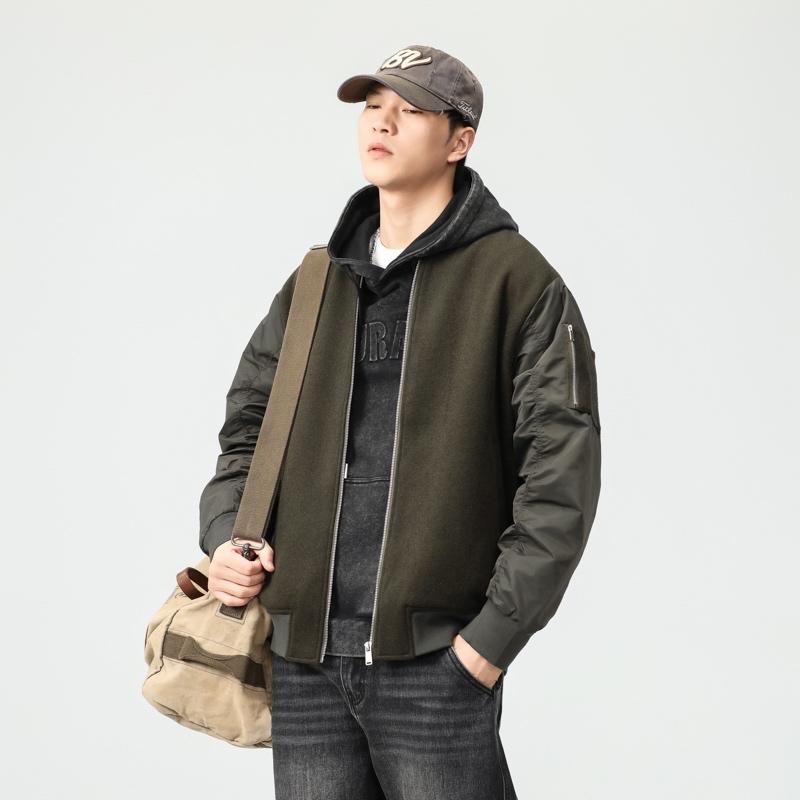 Áo khoác bomber dạ ép mix gió DNST B20-duoc-ban-tai-𝗚𝗜𝗡 𝗕𝗢𝗨𝗧𝗜𝗤𝗨𝗘