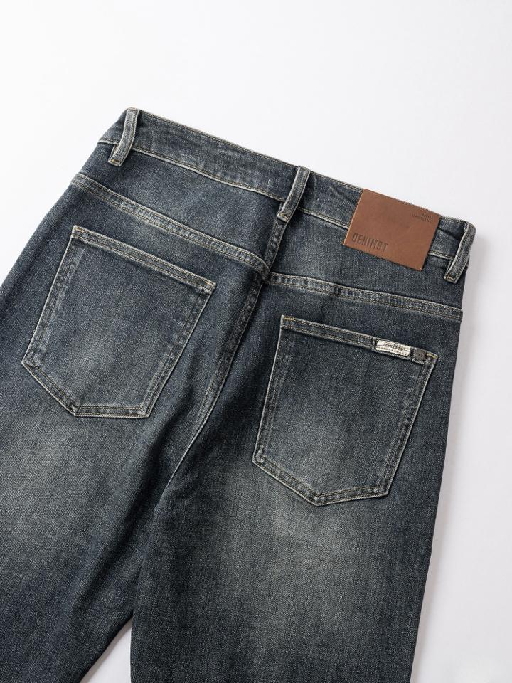 Quần jean carrot fit xanh trơn Art DNST 6202-duoc-ban-tai-𝗚𝗜𝗡 𝗕𝗢𝗨𝗧𝗜𝗤𝗨𝗘