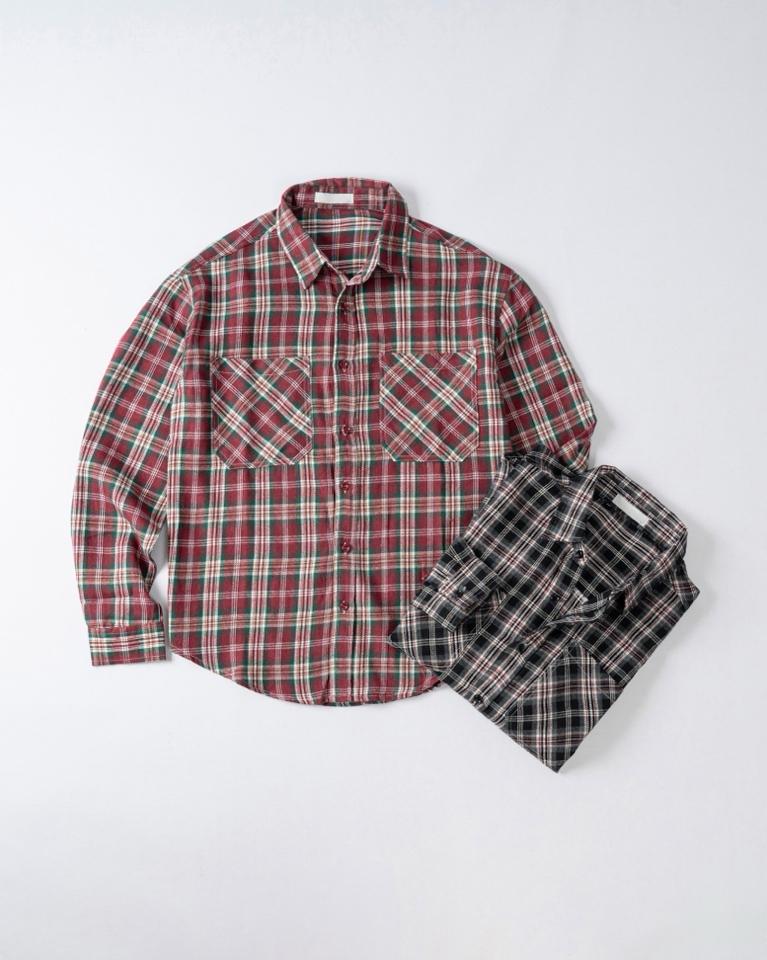 Áo sơ mi kẻ flannel DNST 8810-duoc-ban-tai-𝗚𝗜𝗡 𝗕𝗢𝗨𝗧𝗜𝗤𝗨𝗘