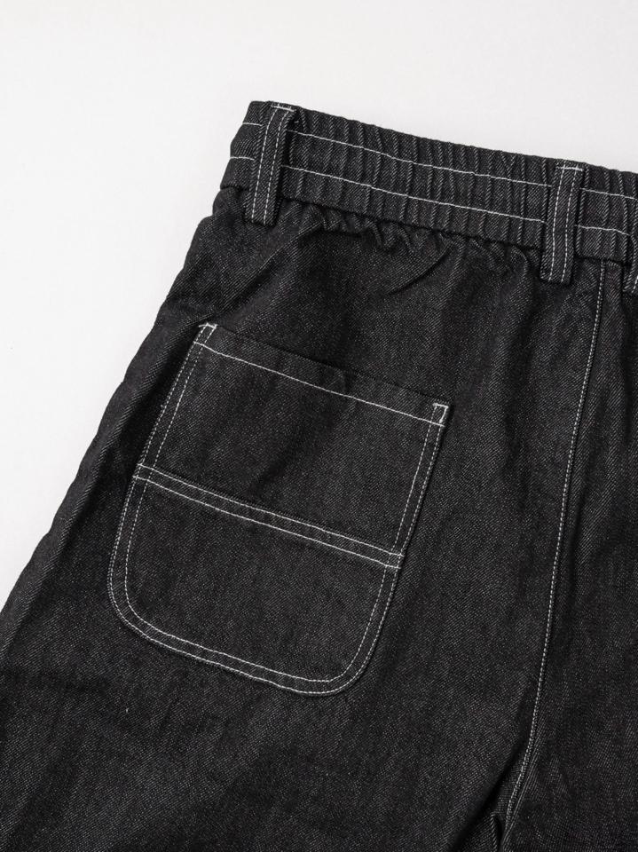 Quần jean suông tiêu trơn DNST 6827-duoc-ban-tai-𝗚𝗜𝗡 𝗕𝗢𝗨𝗧𝗜𝗤𝗨𝗘