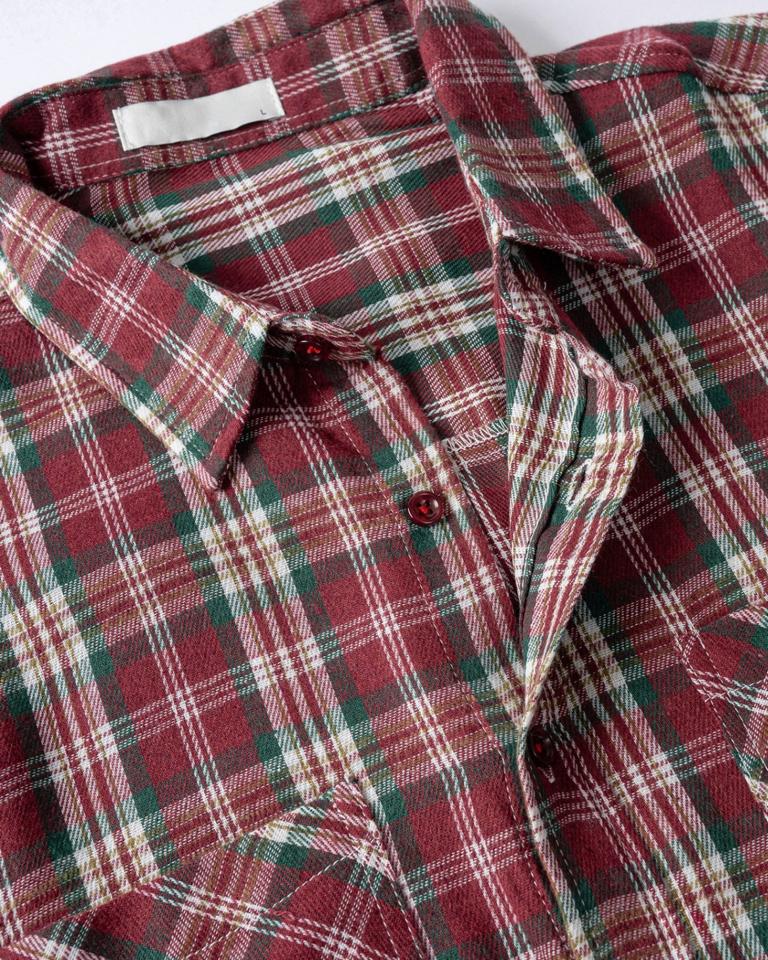 Áo sơ mi kẻ flannel DNST 8810-duoc-ban-tai-𝗚𝗜𝗡 𝗕𝗢𝗨𝗧𝗜𝗤𝗨𝗘