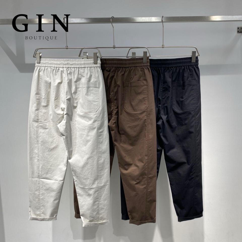 Quần baggy kaki dây U DNST 6622 - Ghi sáng-duoc-ban-tai-𝗚𝗜𝗡 𝗕𝗢𝗨𝗧𝗜𝗤𝗨𝗘