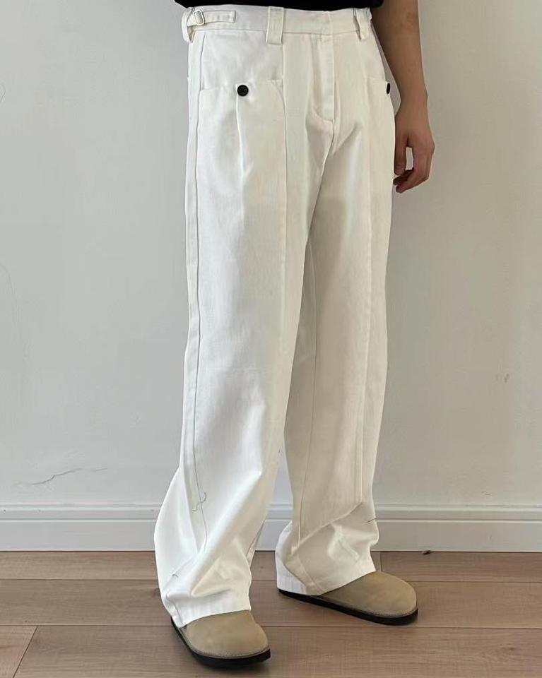 Quần jean ống suông túi cúc GIN 5711-duoc-ban-tai-𝗚𝗜𝗡 𝗕𝗢𝗨𝗧𝗜𝗤𝗨𝗘