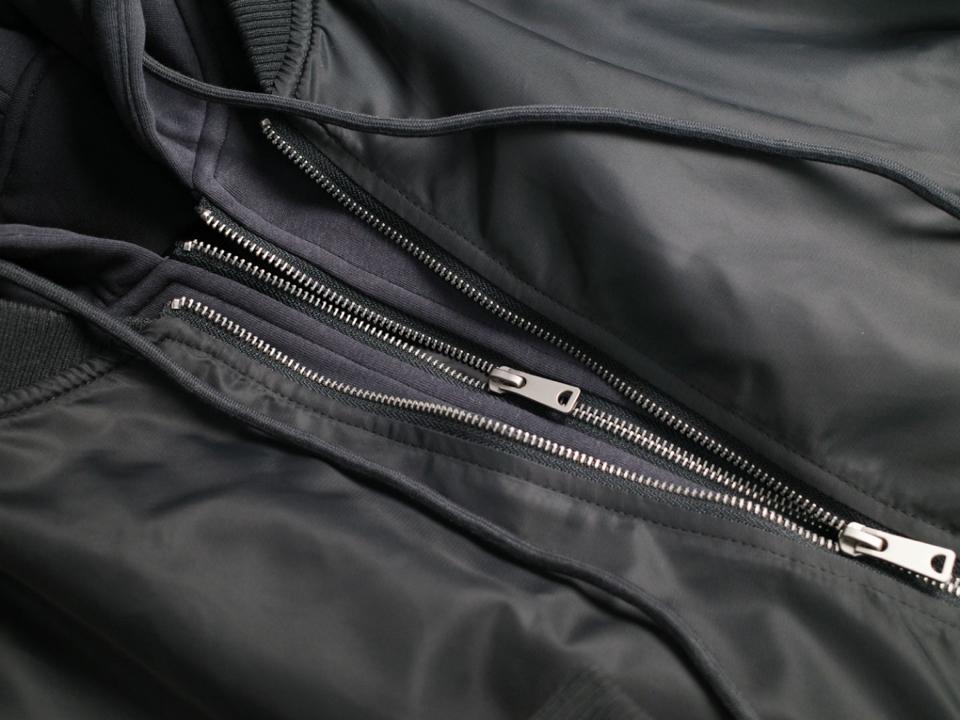 Áo bomber mix hoodie DNST 6602 - Xám-duoc-ban-tai-𝗚𝗜𝗡 𝗕𝗢𝗨𝗧𝗜𝗤𝗨𝗘