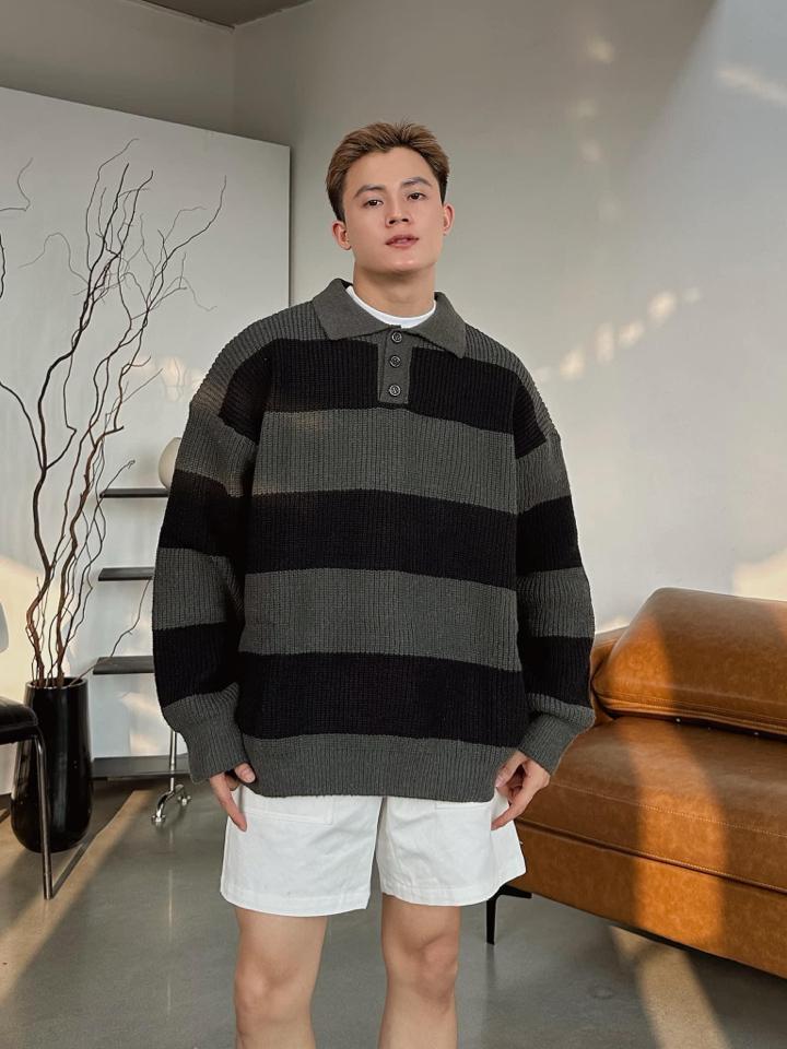 Polo kẻ GIN8066-duoc-ban-tai-𝗚𝗜𝗡 𝗕𝗢𝗨𝗧𝗜𝗤𝗨𝗘