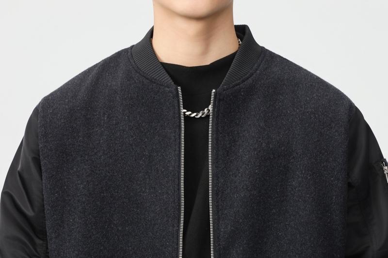 Áo khoác bomber dạ ép mix gió DNST B20-duoc-ban-tai-𝗚𝗜𝗡 𝗕𝗢𝗨𝗧𝗜𝗤𝗨𝗘