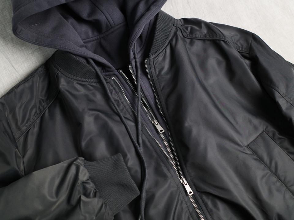 Áo bomber mix hoodie DNST 6602 - Xám-duoc-ban-tai-𝗚𝗜𝗡 𝗕𝗢𝗨𝗧𝗜𝗤𝗨𝗘