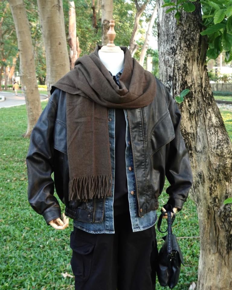 Áo khoác da nâu cổ đức bo chun DNST P05-duoc-ban-tai-𝗚𝗜𝗡 𝗕𝗢𝗨𝗧𝗜𝗤𝗨𝗘