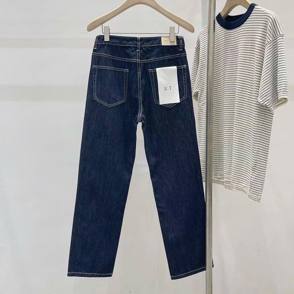 Quần jean denim viền trắng GIN 1250-duoc-ban-tai-𝗚𝗜𝗡 𝗕𝗢𝗨𝗧𝗜𝗤𝗨𝗘