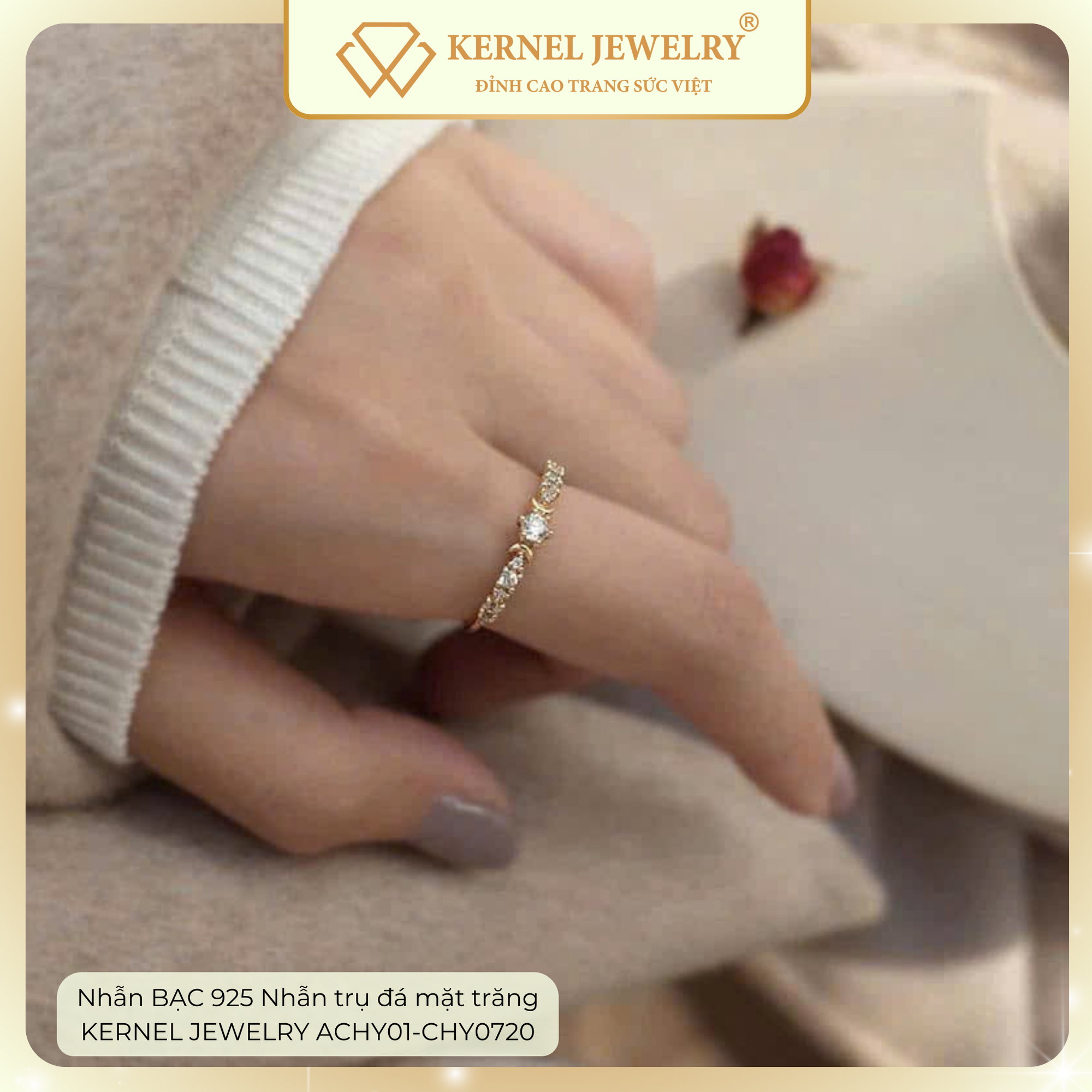 Nhẫn BẠC 925 Nhẫn trụ đá mặt trăng KERNEL JEWELRY ACHY01-CHY0720 1-duoc-ban-tai-KERNEL JEWELRY ®️
