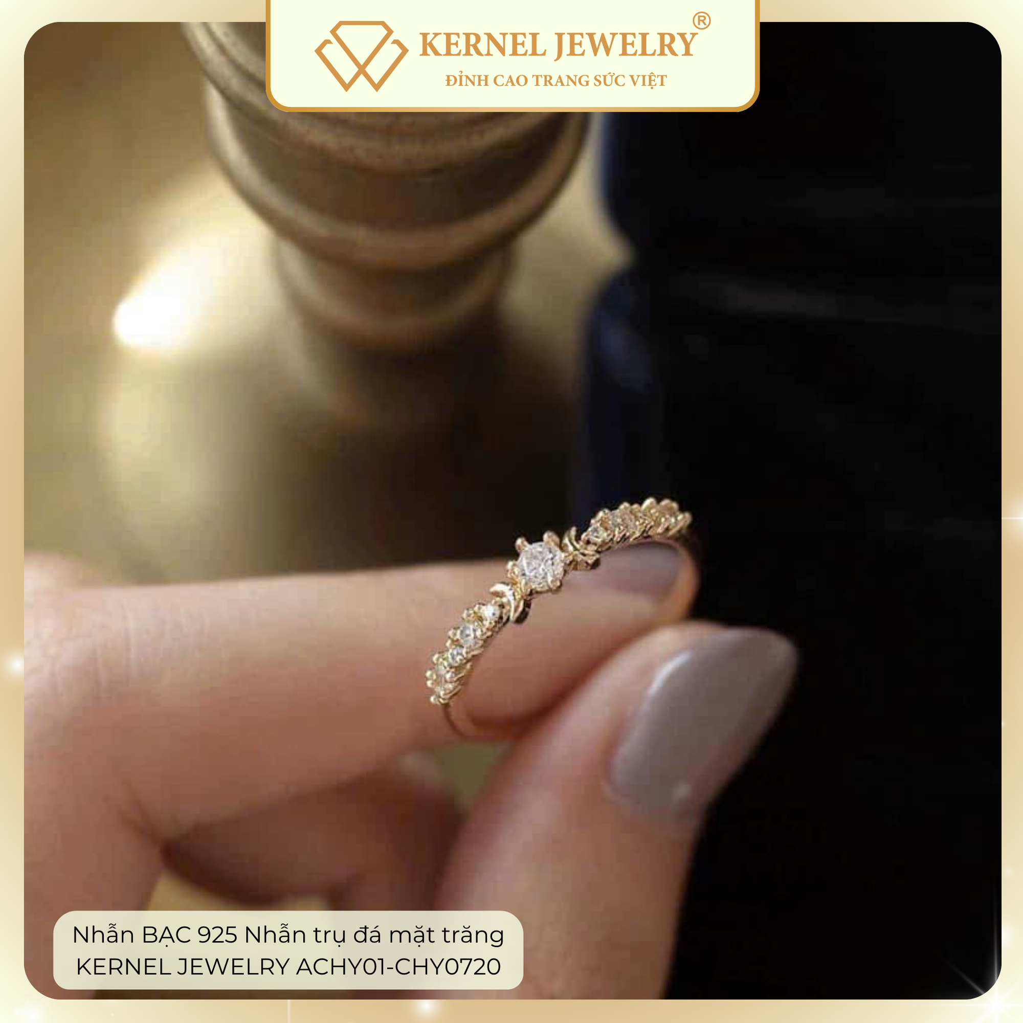 Nhẫn BẠC 925 Nhẫn trụ đá mặt trăng KERNEL JEWELRY ACHY01-CHY0720 1-duoc-ban-tai-KERNEL JEWELRY ®️