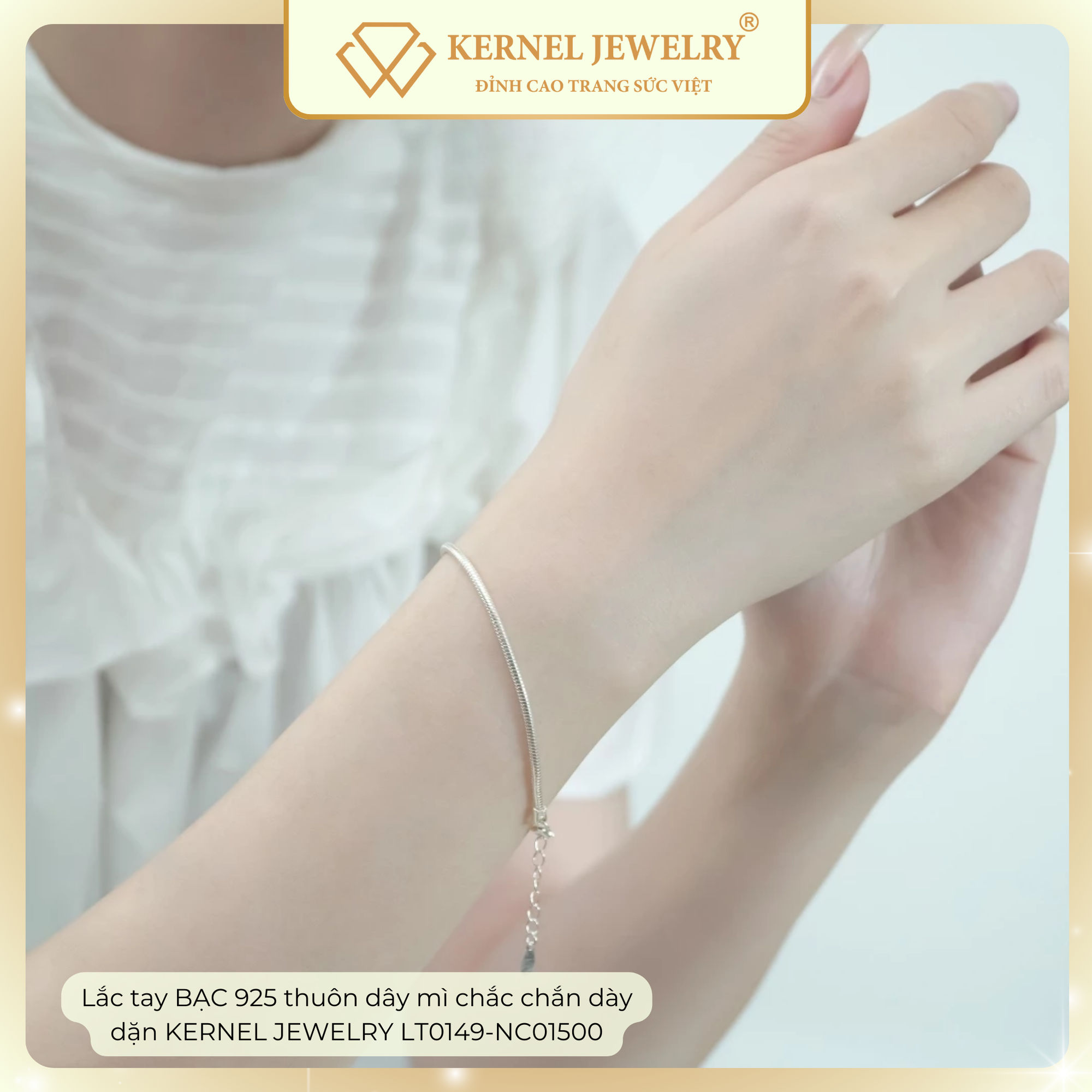 Lắc tay BẠC 925 thuôn dây mì chắc chắn dày dặn KERNEL JEWELRY LT0149-NC01800-duoc-ban-tai-KERNEL JEWELRY ®️