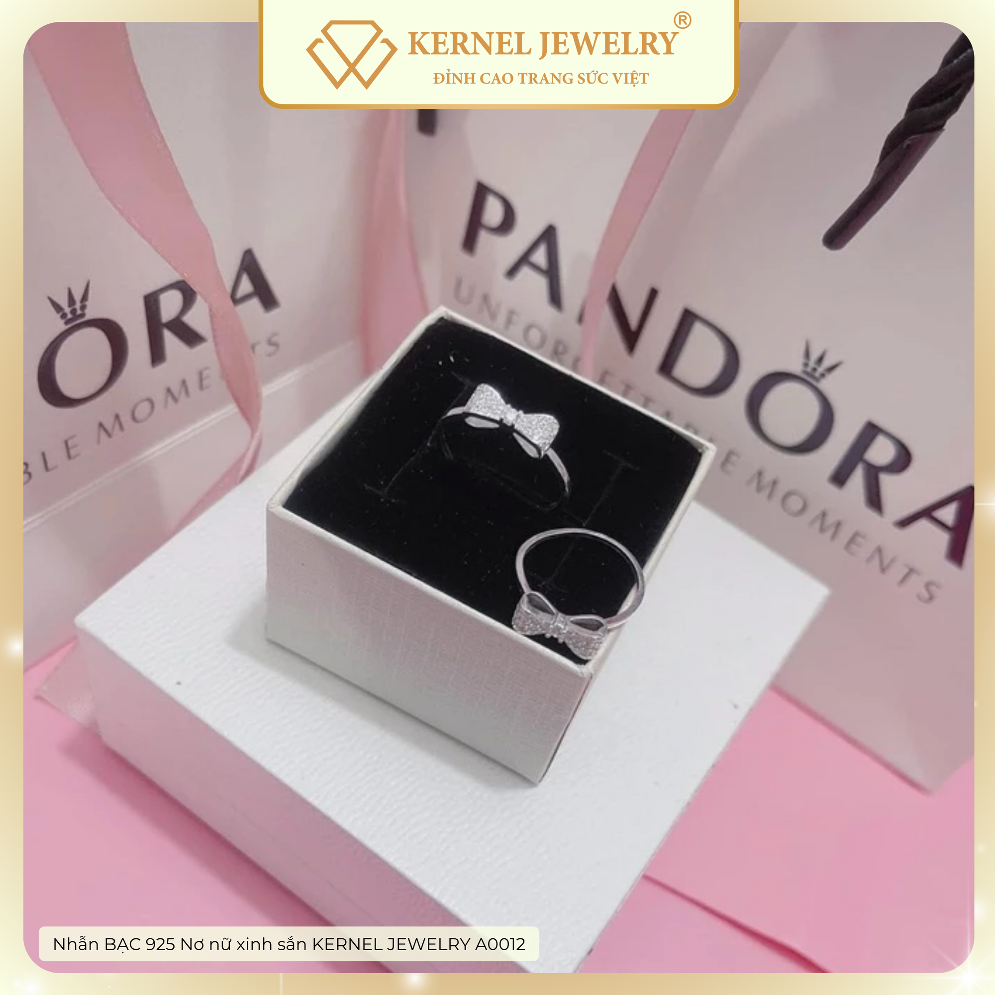 Nhẫn BẠC 925 Nơ nữ xinh sắn THN19-PT65 KERNEL JEWELRY  A0012-duoc-ban-tai-KERNEL JEWELRY ®️